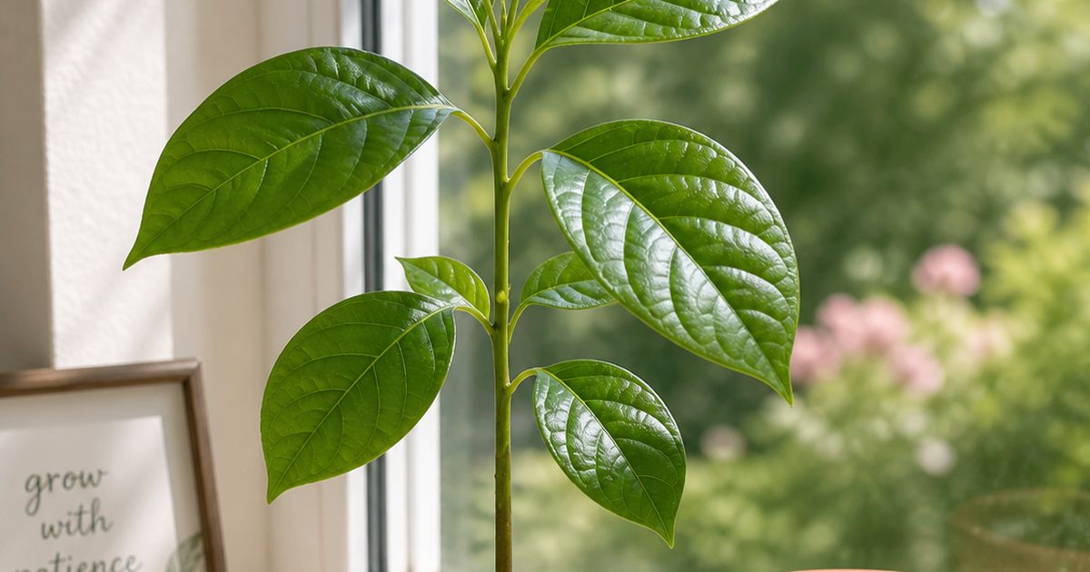Avocado plant verzorgen: van pit laten groeien tot een sterke kamerplant