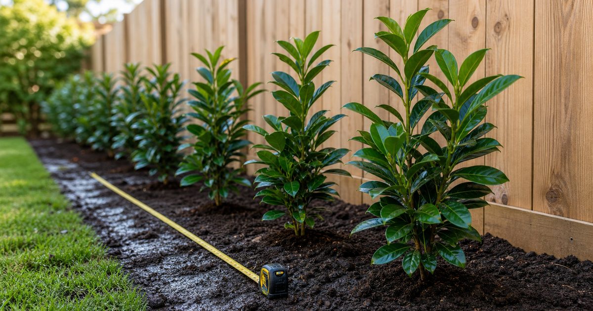 Laurierhaag planten hoeveel per meter