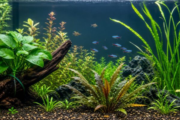 Aquarium planten groeien niet