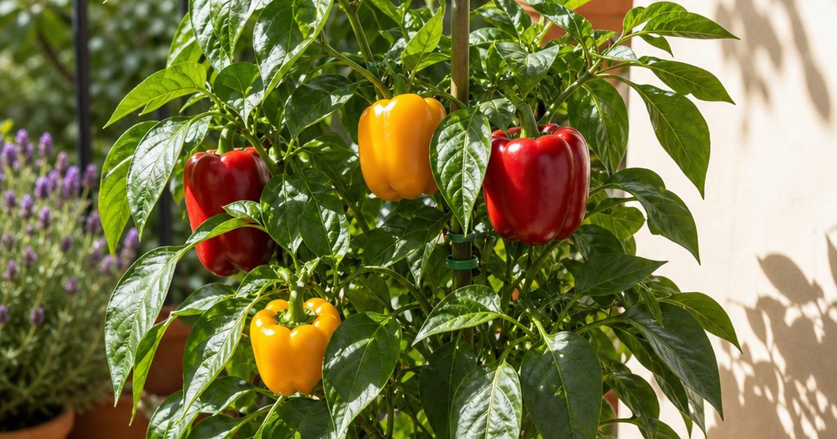 Paprika plant verzorgen: van uitplanten tot de eerste oogst