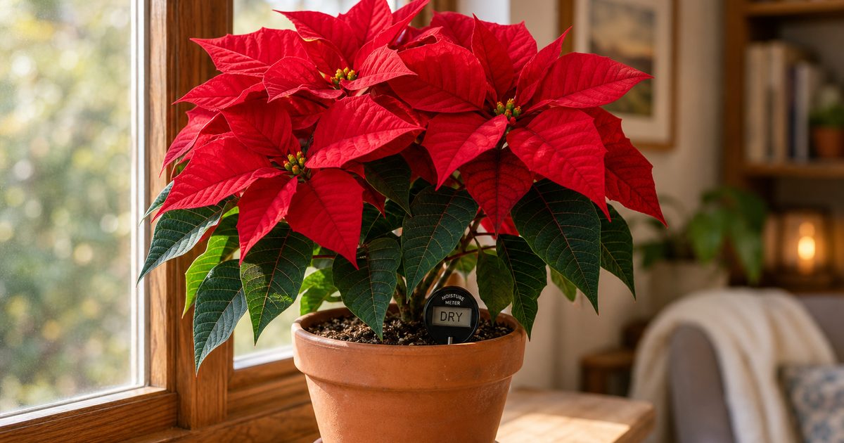 Kerstster verzorgen in de winter: zo blijft je plant langer mooi