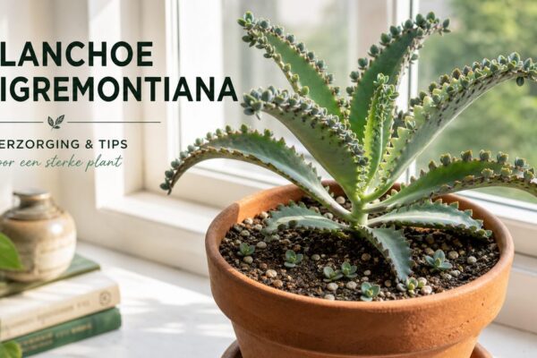Kalanchoe daigremontiana plant verzorgen: wat te doen met broedblaadjes?