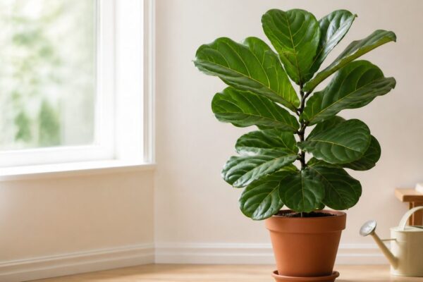 Ficus lyrata verzorgen: zo houd je de Tabaksplant mooi vol en stevig