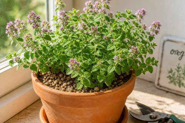 Oregano plant verzorgen en oogsten: zo blijft je kruid compact en sterk